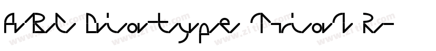 ABC Diatype Trial R字体转换